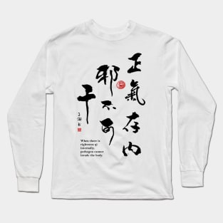 Righteous Qi Stops Pathogen Long Sleeve T-Shirt